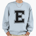 Letter E Sweatshirt - Unique Graphic Unisex - T-Shirt, Sweatshirt, Hoodie
