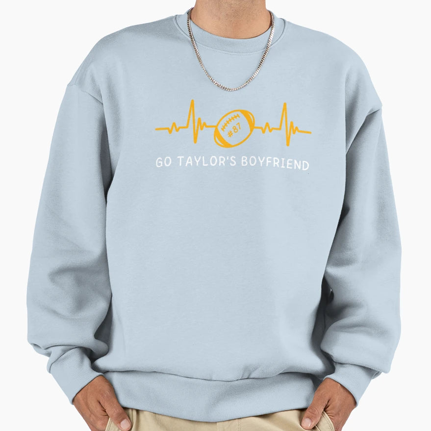 Go Taylors Boyfriend Sweatshirt - Unique Graphic Men Women - T-Shirt, Sweatshirt, Hoodie