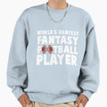 Worlds Okayest Fantasy Football T-Shirt - Novelty Apparel for Adults - T-Shirt, Sweatshirt, Hoodie