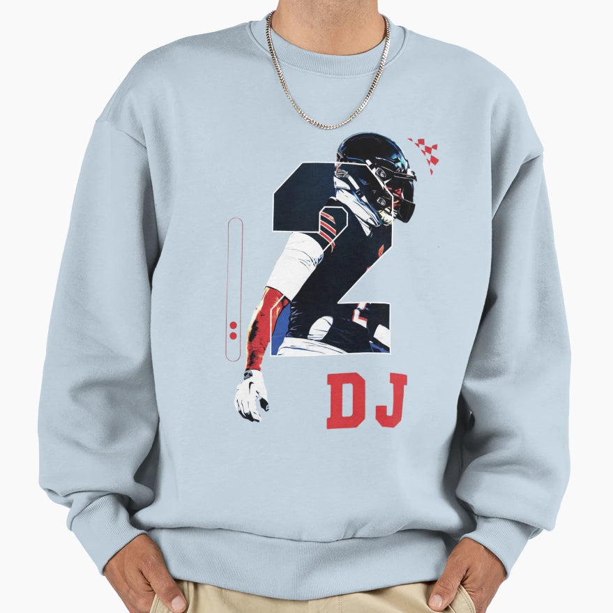 Copy Dj Moore Chicago Bears Sweatshirt - Fun Novelty Design for Adults - T-Shirt, Sweatshirt, Hoodie