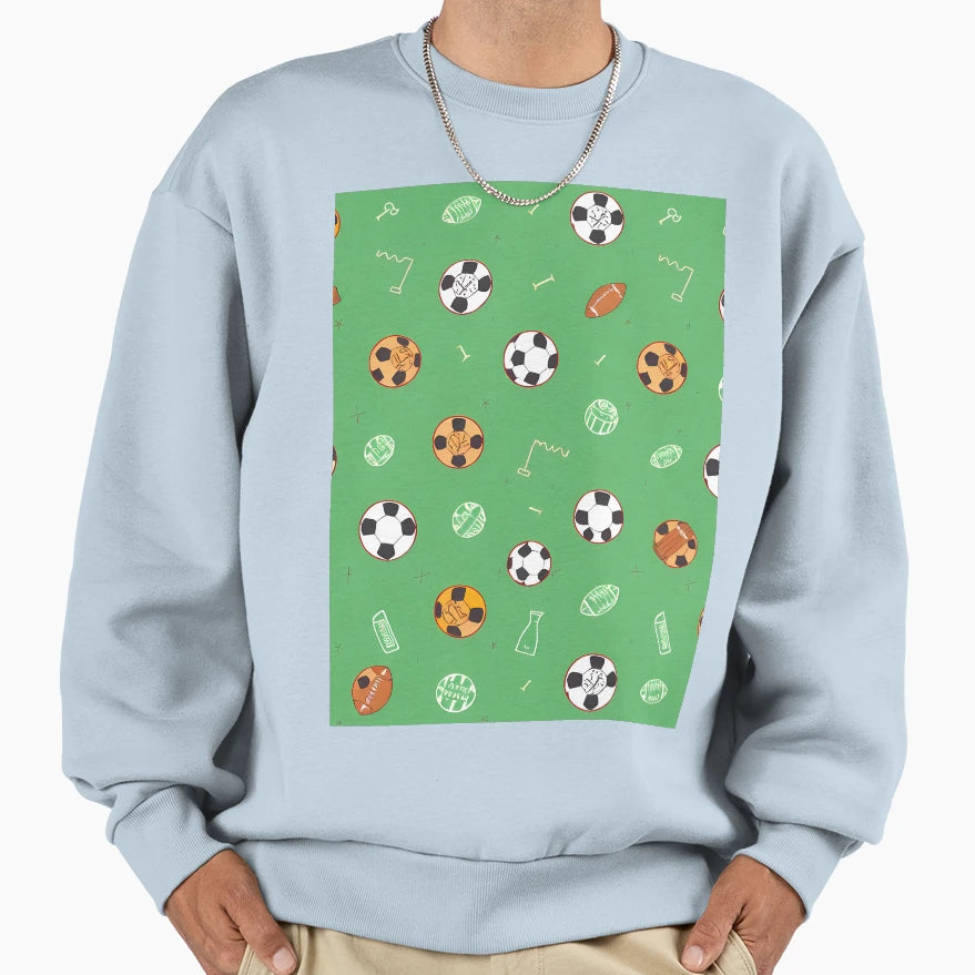 Playful Patterns Celebrating Diverse Sweatshirt - Custom Art Print Unisex - T-Shirt, Sweatshirt, Hoodie