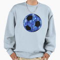 Football Ball Navy Blue Sweatshirt - Custom Art Print Unisex - T-Shirt, Sweatshirt, Hoodie