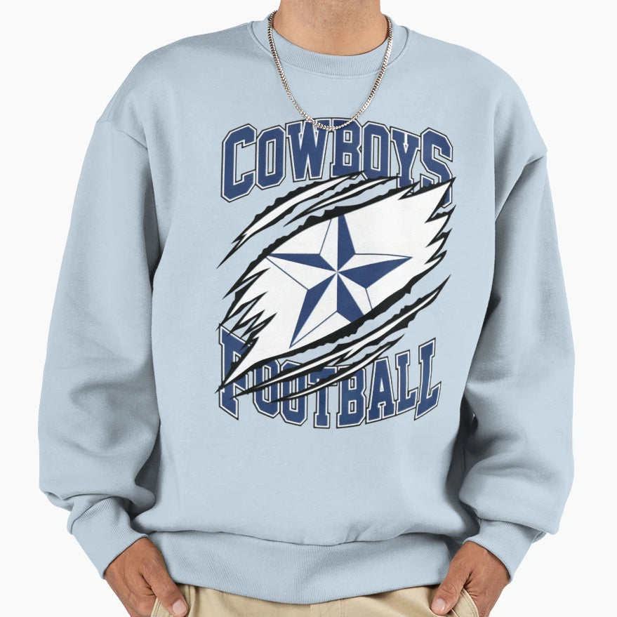 Art Dallas Cowboys Sweatshirt - Graphic Print Unisex - T-Shirt, Sweatshirt, Hoodie