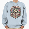 Soccer Football England Sweatshirt - Custom Art Print for Adults - T-Shirt, Sweatshirt, Hoodie