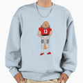 Planarian Football Player Sweatshirt - Custom Art Print Unisex - T-Shirt, Sweatshirt, Hoodie