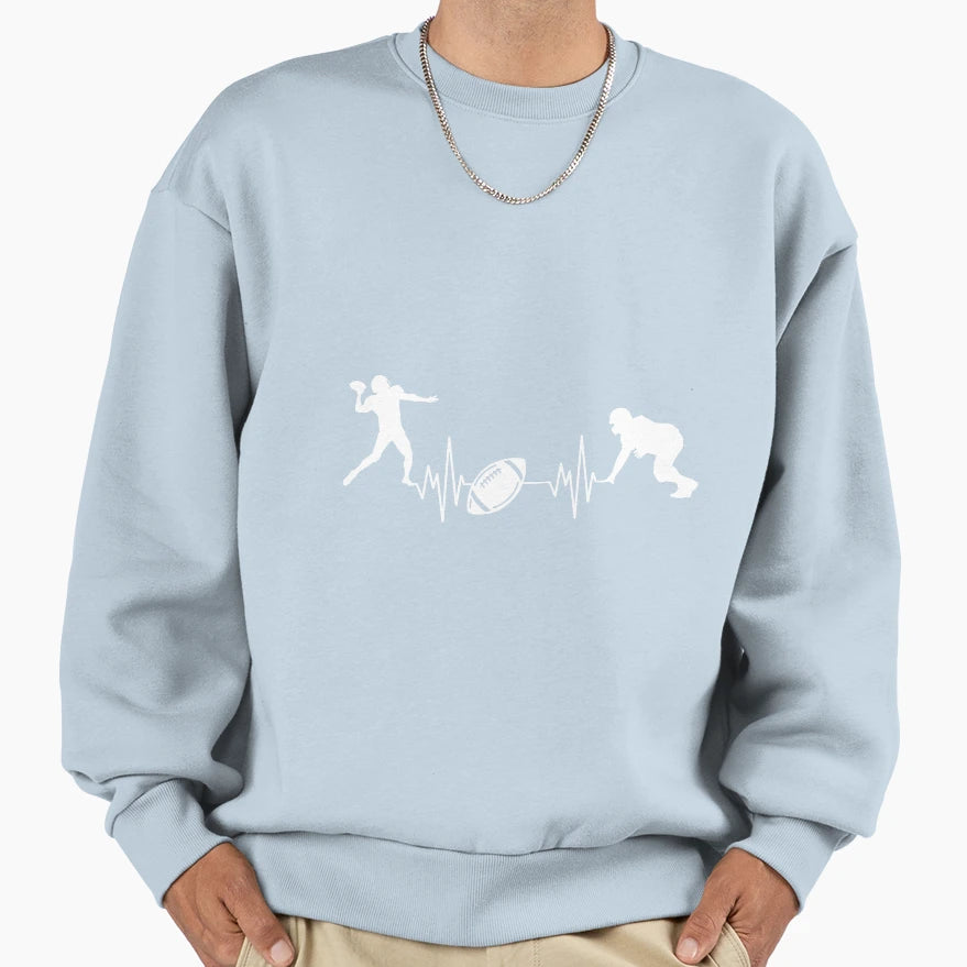Football Lifestyle Sweatshirt - Unique Graphic Unisex - T-Shirt, Sweatshirt, Hoodie