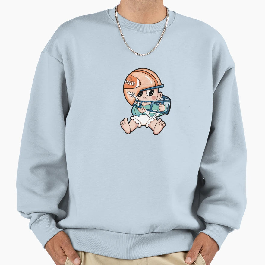 Rugby Sweatshirt - Casual Everyday Wear Men Women - T-Shirt, Sweatshirt, Hoodie