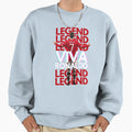 Viva Ronaldo Legend Red White Sweatshirt - Minimalist Print Men Women - T-Shirt, Sweatshirt, Hoodie