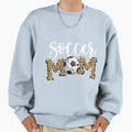 Soccer Mom Leopard Soccer Mom Mothers Sweatshirt - Custom Art Print Unisex - T-Shirt, Sweatshirt, Hoodie