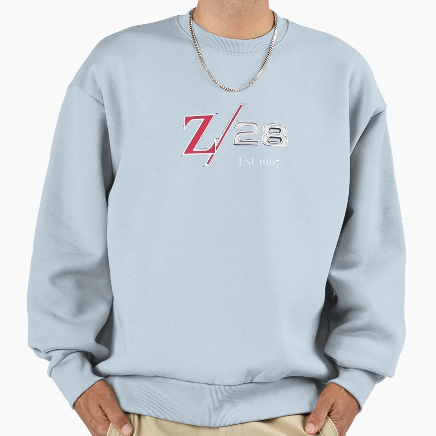 Chevy Camaro Z28 Sweatshirt - Graphic Print Unisex - T-Shirt, Sweatshirt, Hoodie