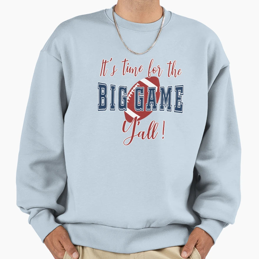 Big Football Game Yall Kc Tb Sweatshirt - Aesthetic Graphic for Adults - T-Shirt, Sweatshirt, Hoodie