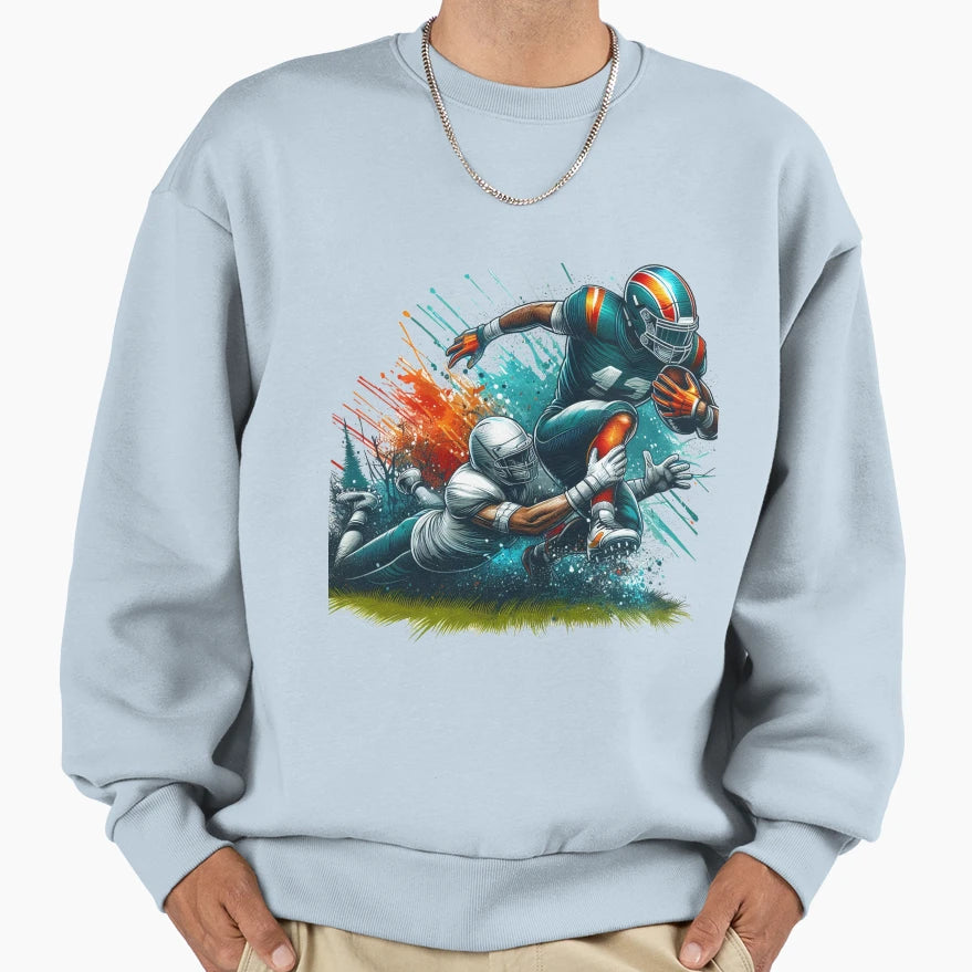 Stunning Moment Intercepting And Sweatshirt - Unique Graphic for Adults - T-Shirt, Sweatshirt, Hoodie