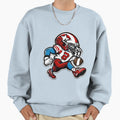Cartoon Character Playing Sweatshirt - Fun Novelty Design Men Women - T-Shirt, Sweatshirt, Hoodie