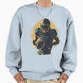 Football Player Sweatshirt - Graphic Print Men Women - T-Shirt, Sweatshirt, Hoodie