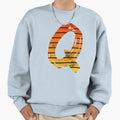 Letter Q Initials Sweatshirt - Minimalist Print for Adults - T-Shirt, Sweatshirt, Hoodie