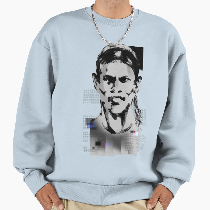Ronaldinho Sweatshirt - Minimalist Print Unisex - T-Shirt, Sweatshirt, Hoodie