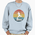 Just Who Loves Football Sweatshirt - Trendy Graphic for Adults - T-Shirt, Sweatshirt, Hoodie