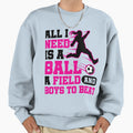 Soccer This Princess Wears Soccer Cleats T-Shirt - Aesthetic Graphic Unisex - T-Shirt, Sweatshirt, Hoodie