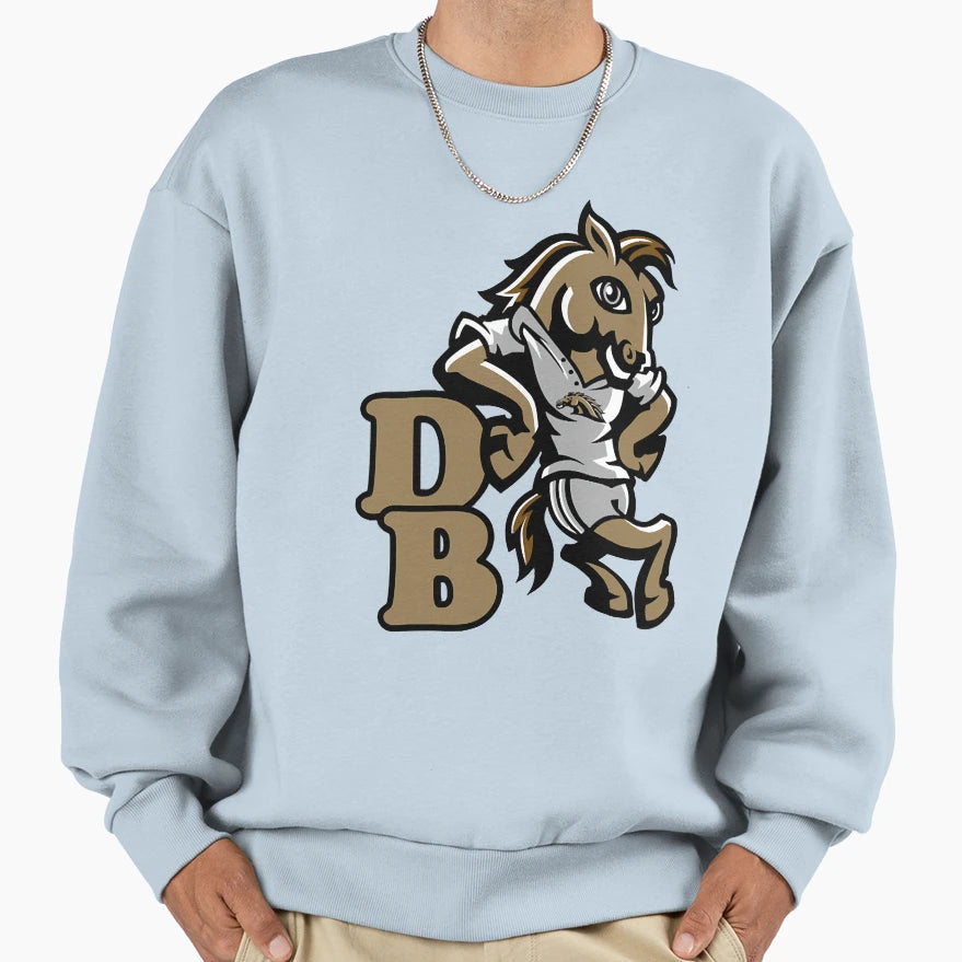 Db Football Team Sweatshirt - Trendy Graphic for Adults - T-Shirt, Sweatshirt, Hoodie