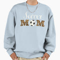 Soccer Mom Leopard Sweatshirt - Aesthetic Graphic for Adults - T-Shirt, Sweatshirt, Hoodie