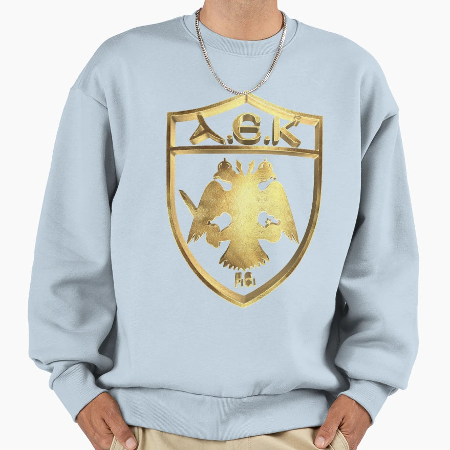 Gold Aek Atene Football Fans From Greece Sweatshirt - Unique Graphic Unisex - T-Shirt, Sweatshirt, Hoodie