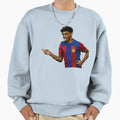 Lamine Yamal Sweatshirt - Aesthetic Graphic Men Women - T-Shirt, Sweatshirt, Hoodie