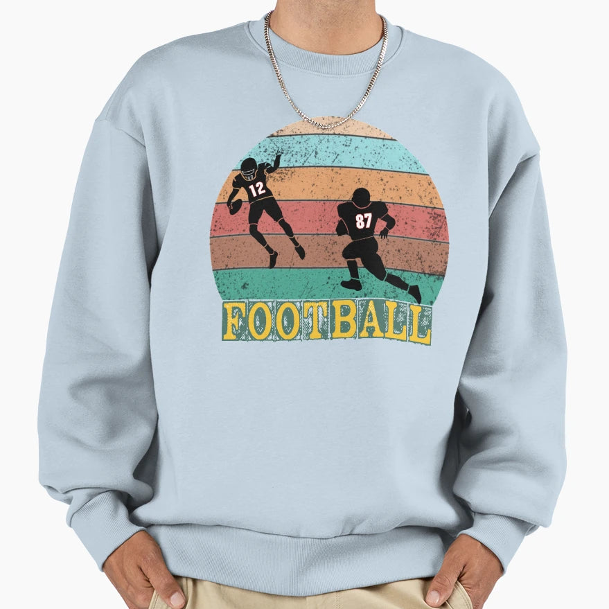 American Football Sweatshirt - Unique Graphic Men Women - T-Shirt, Sweatshirt, Hoodie