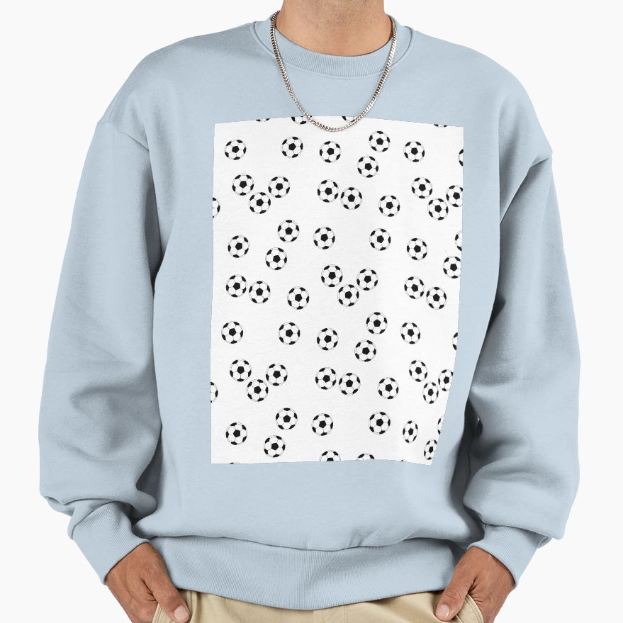 Football Field Goal Patterns Sweatshirt - Custom Art Print Men Women - T-Shirt, Sweatshirt, Hoodie