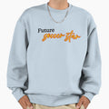 Future Soccer Star Scarlet And Ochre Sweatshirt - Graphic Print Men Women - T-Shirt, Sweatshirt, Hoodie