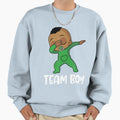Team Funny Gender Reveal Blue Sweatshirt - Aesthetic Graphic Men Women - T-Shirt, Sweatshirt, Hoodie