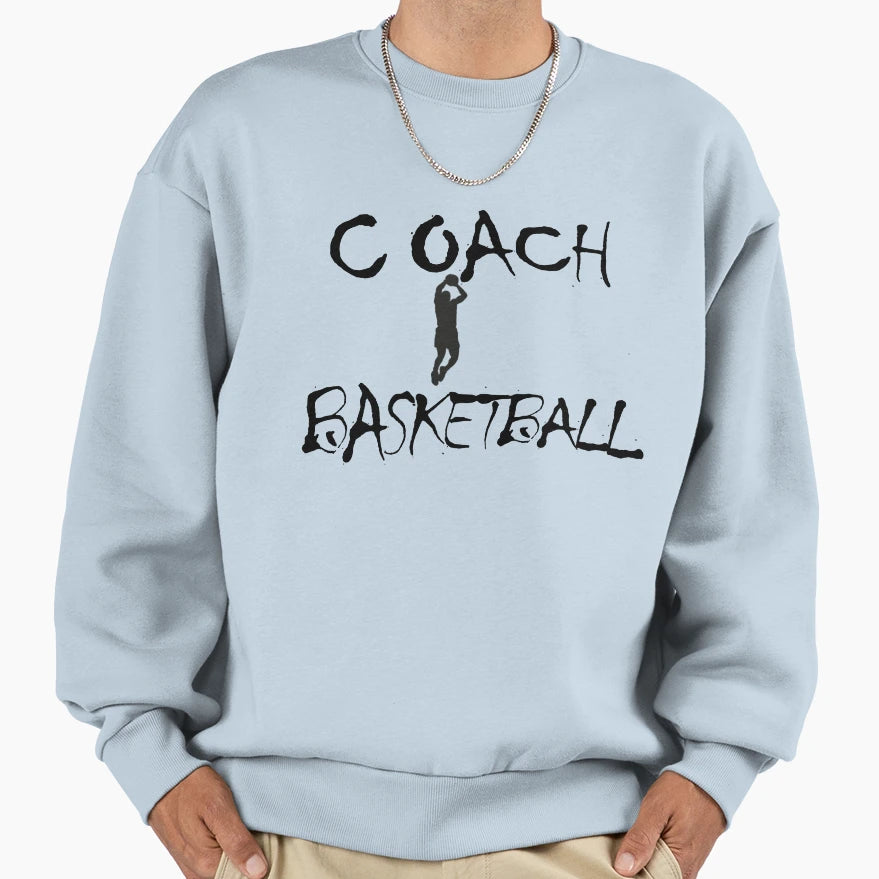Basketball Coach T-Shirt - Unique Graphic Men Women - T-Shirt, Sweatshirt, Hoodie