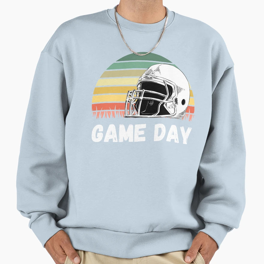 Game Day Football Sweatshirt - Unique Graphic Unisex - T-Shirt, Sweatshirt, Hoodie