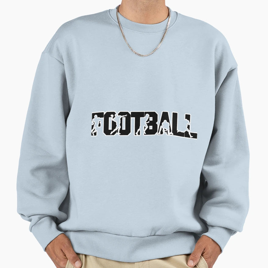 Football Players Game Day Fantasy Sweatshirt - Minimalist Print Men Women - T-Shirt, Sweatshirt, Hoodie