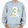 Football Birthday 3 Years Old 3Rd Sweatshirt - Streetwear Style for Adults - T-Shirt, Sweatshirt, Hoodie