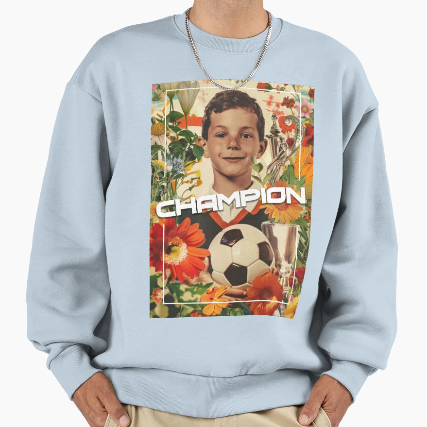 I Am Football Champion Sweatshirt - Unique Graphic Men Women - T-Shirt, Sweatshirt, Hoodie