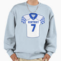 University Kentucky Jersey Uk Football 7 Sweatshirt - Trendy Graphic Unisex - T-Shirt, Sweatshirt, Hoodie