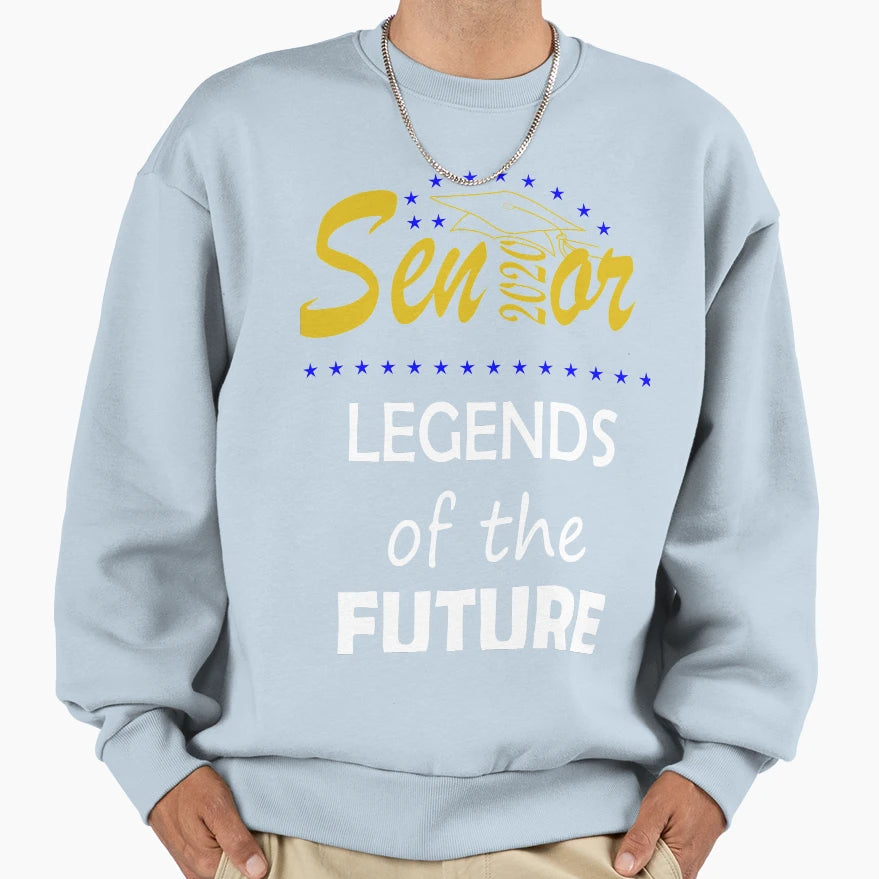 Seniors 2020 Legends Future Sweatshirt - Minimalist Print Men Women - T-Shirt, Sweatshirt, Hoodie