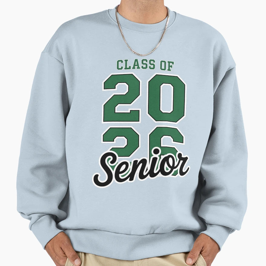 Class 2026 Senior 2026 Graduation Sweatshirt - Unique Graphic Unisex - T-Shirt, Sweatshirt, Hoodie