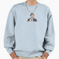 Creighton University Michael Scott Sweatshirt - Minimalist Print for Adults - T-Shirt, Sweatshirt, Hoodie