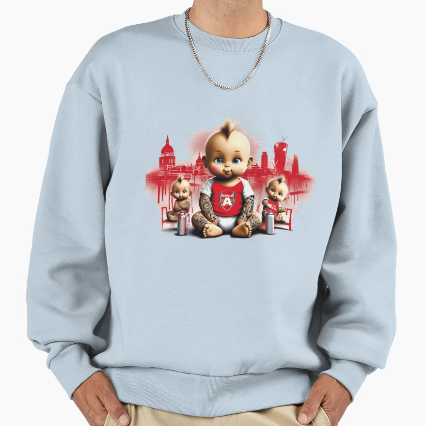 Arsenal Gooner Premier League Sweatshirt - Fun Novelty Design Unisex - T-Shirt, Sweatshirt, Hoodie