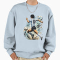 Built 90 Legendary Number 10 Football Art Sweatshirt - Graphic Print Unisex - T-Shirt, Sweatshirt, Hoodie