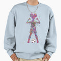 Soccer Player Sweatshirt - Trendy Graphic for Adults - T-Shirt, Sweatshirt, Hoodie