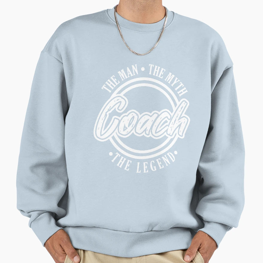 Myn Myth Coach Legend Mentor Sweatshirt - Unique Graphic for Adults - T-Shirt, Sweatshirt, Hoodie