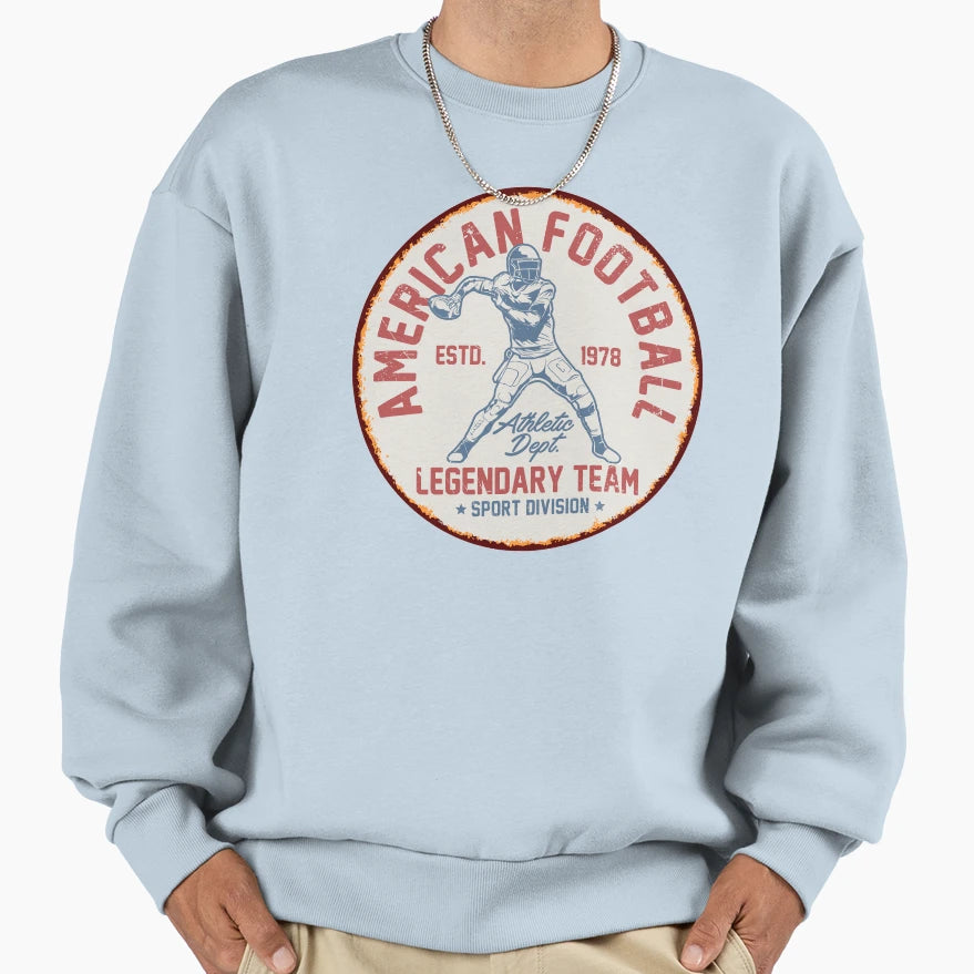 Americal Football Sweatshirt - Custom Art Print Men Women - T-Shirt, Sweatshirt, Hoodie