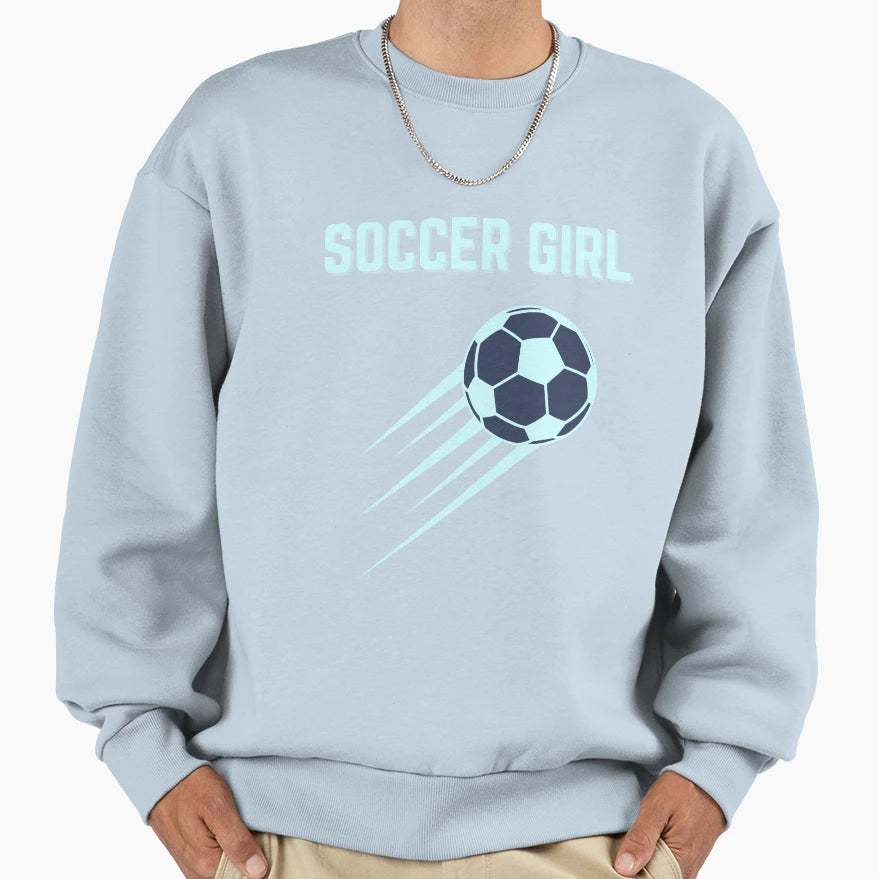 Soccer Sweatshirt - Casual Everyday Wear Unisex - T-Shirt, Sweatshirt, Hoodie