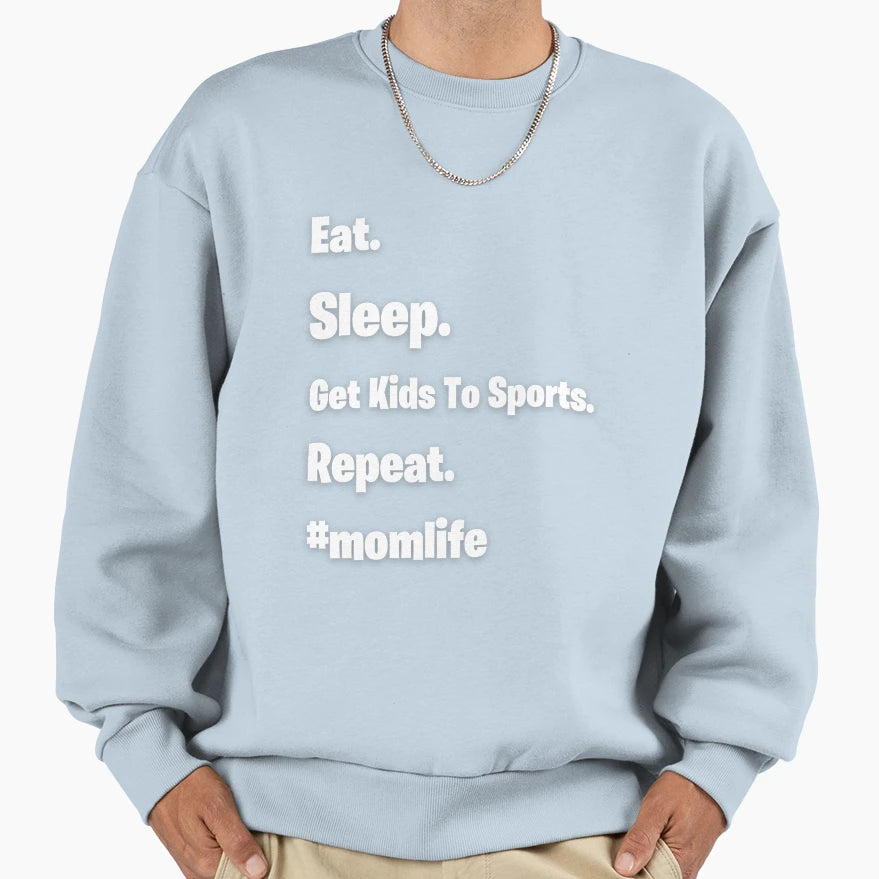 Sports Mom Mother Sweatshirt - Custom Art Print Unisex - T-Shirt, Sweatshirt, Hoodie