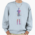 Female Volleyball Player Sweatshirt - Unique Graphic Men Women - T-Shirt, Sweatshirt, Hoodie