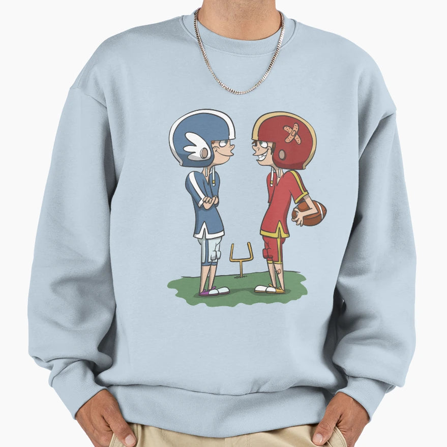 American Football Sweatshirt - Minimalist Print Unisex - T-Shirt, Sweatshirt, Hoodie