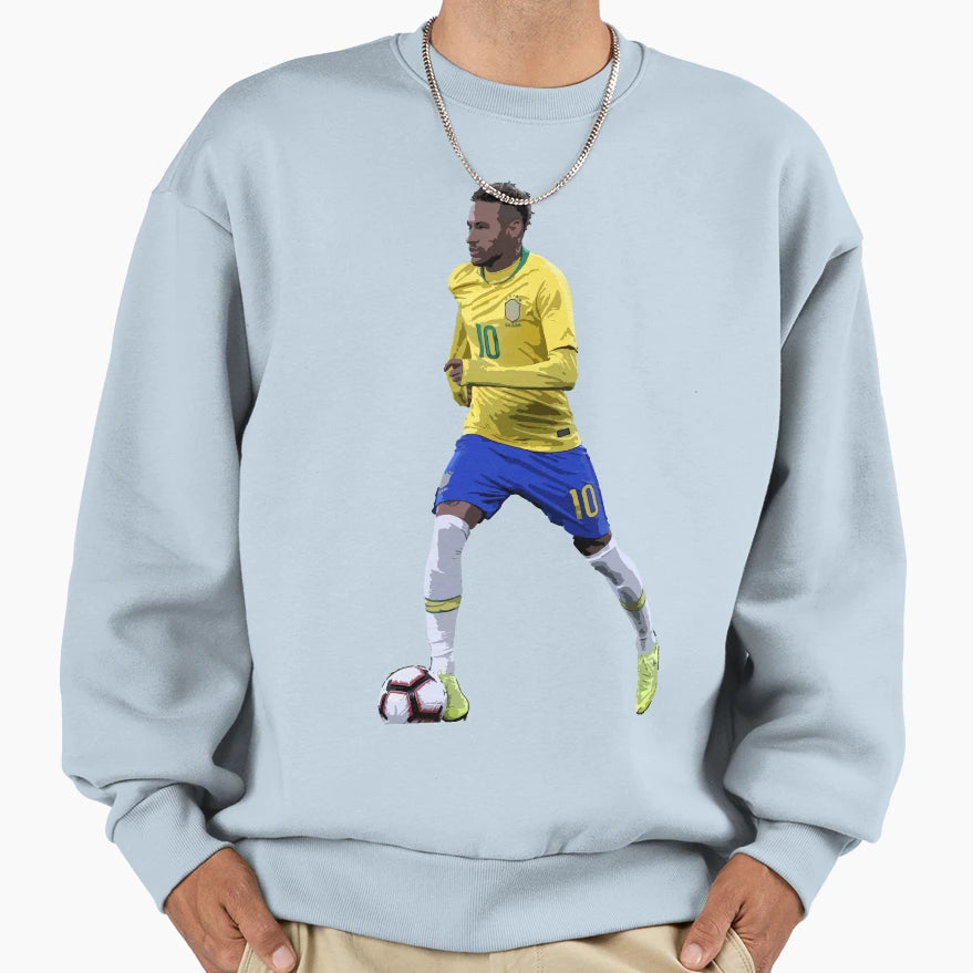 Neymar Sweatshirt - Graphic Print Men Women - T-Shirt, Sweatshirt, Hoodie