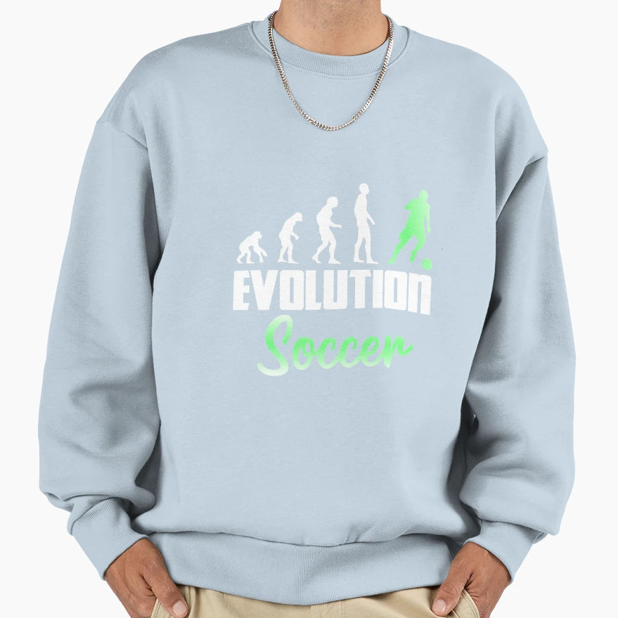 Evolution Soccer Football Gift Sweatshirt - Novelty Apparel Unisex - T-Shirt, Sweatshirt, Hoodie